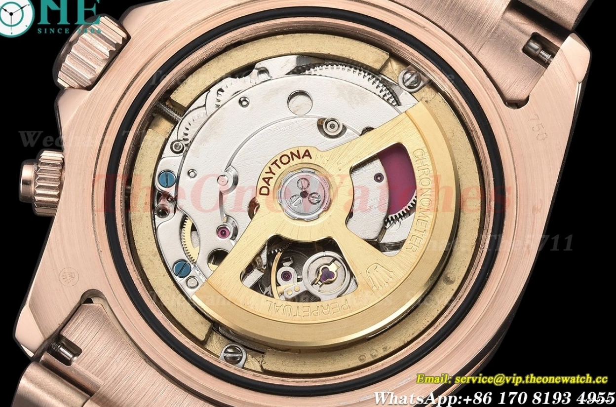 40mm GDF A3836 Brown RG RG Dial Daytona 0109